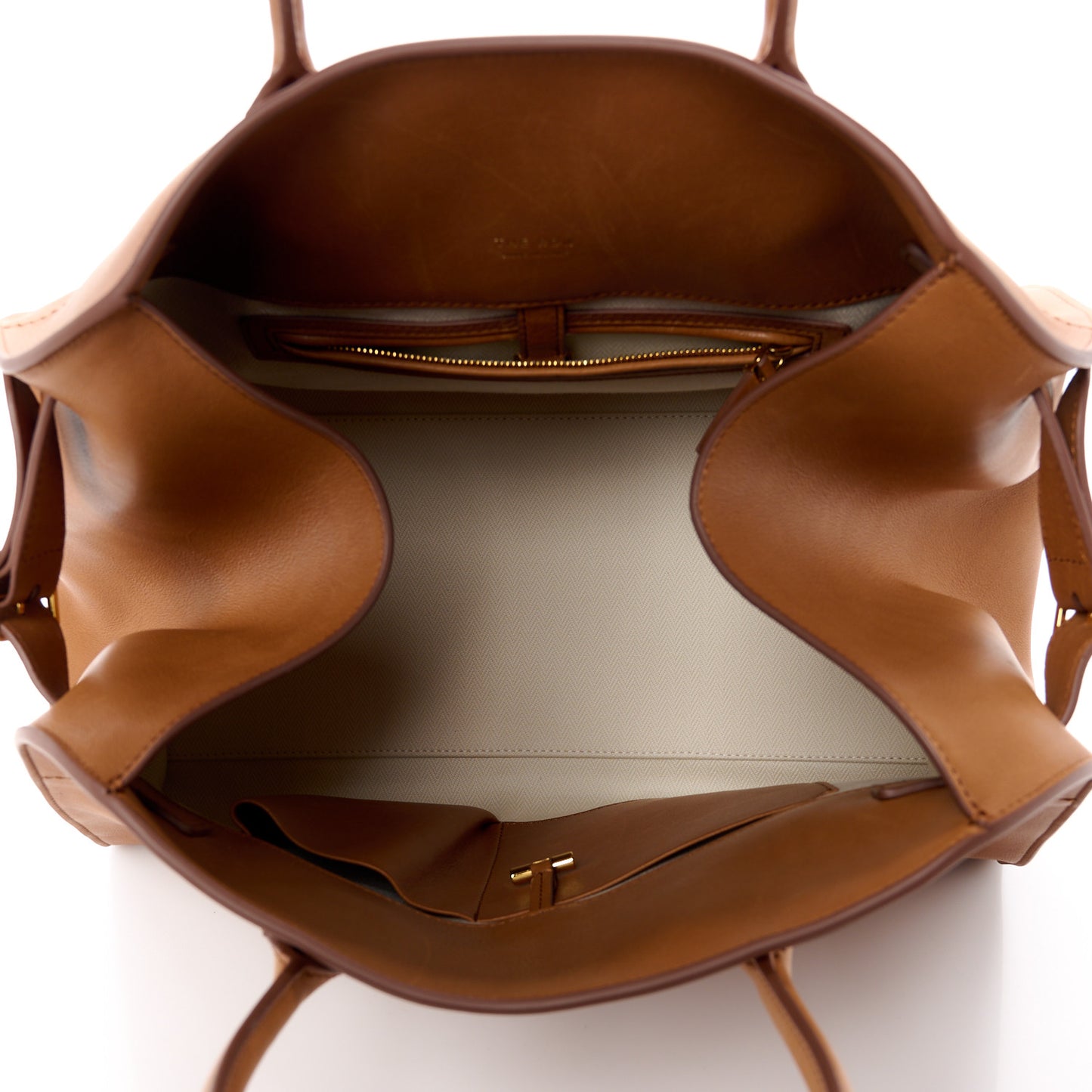 Polished Saddle Calfskin Soft Margaux 15 Cuir