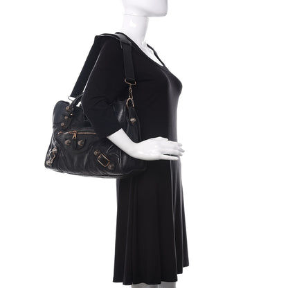 Balenciaga Agneau Giant 21 Rose Gold Hardware City Black 2 of 10