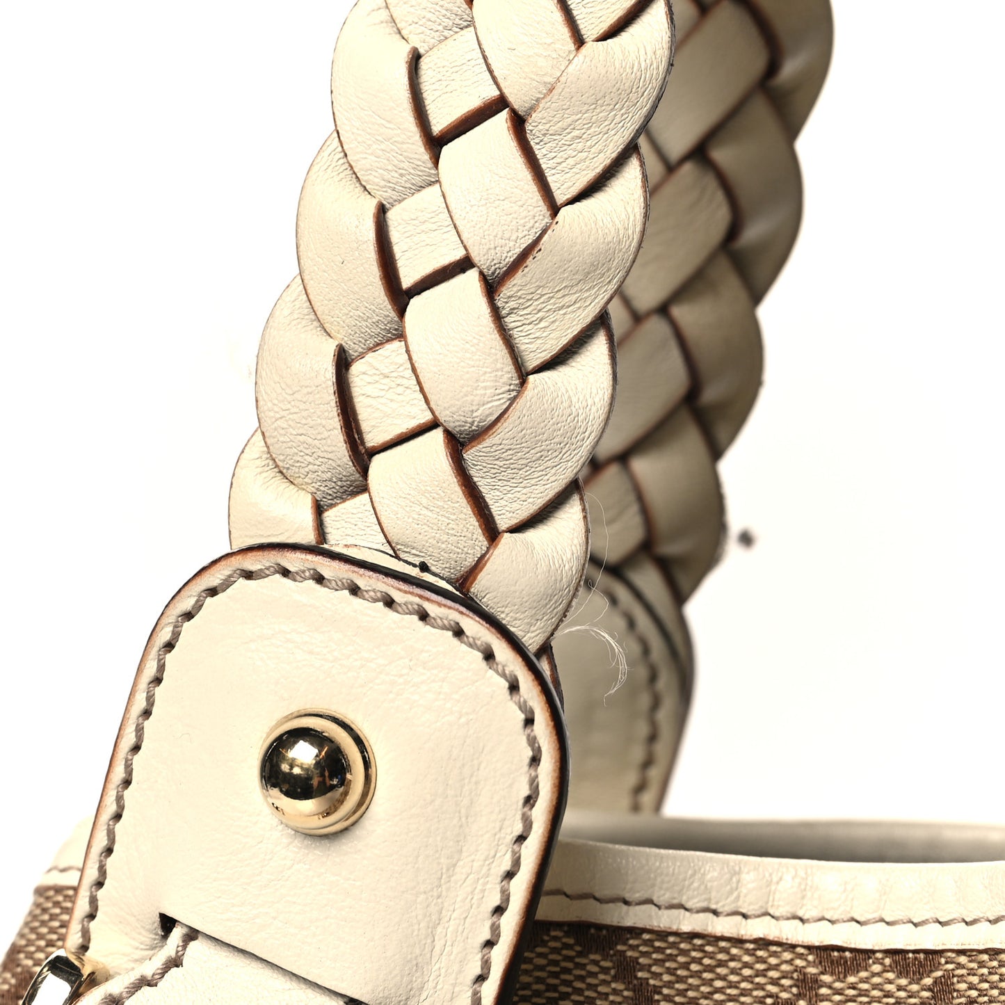 Monogram Medium Pelham Shoulder Bag Off White