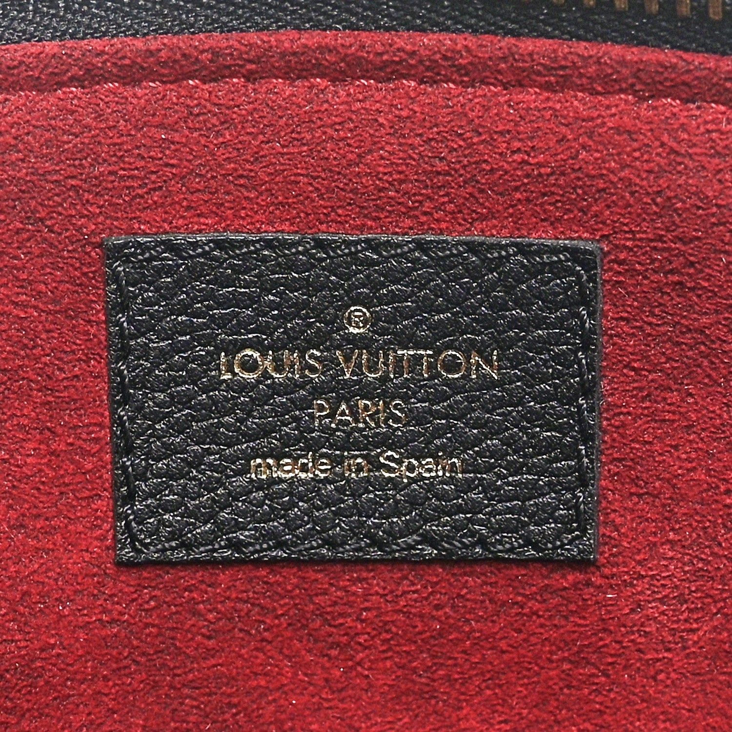 Louis Vuitton Empreinte Monogram Giant Petit Palais Black 6 of 9