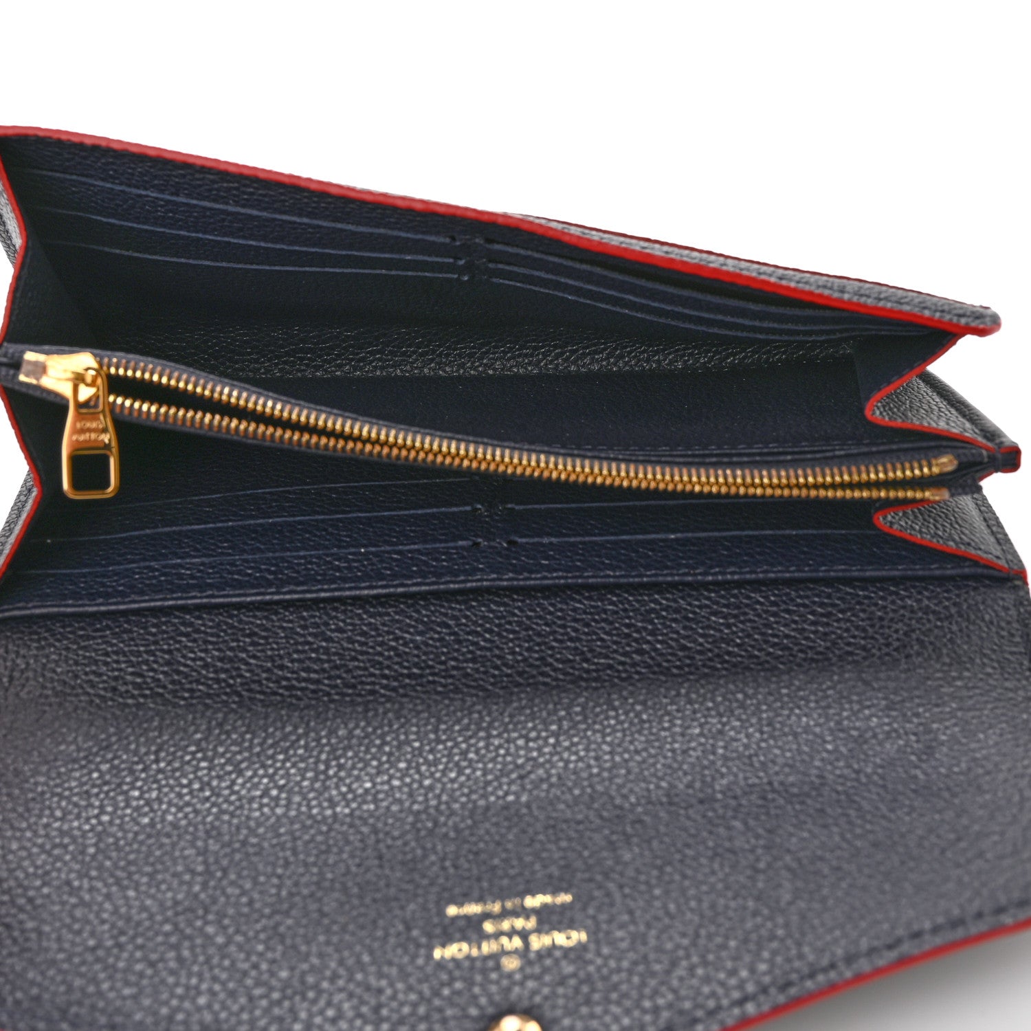 Louis Vuitton Empreinte Sarah Wallet NM Marine Rouge 5 of 11