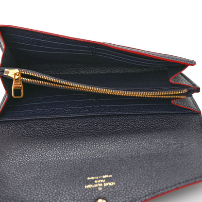 Louis Vuitton Empreinte Sarah Wallet NM Marine Rouge 5 of 11