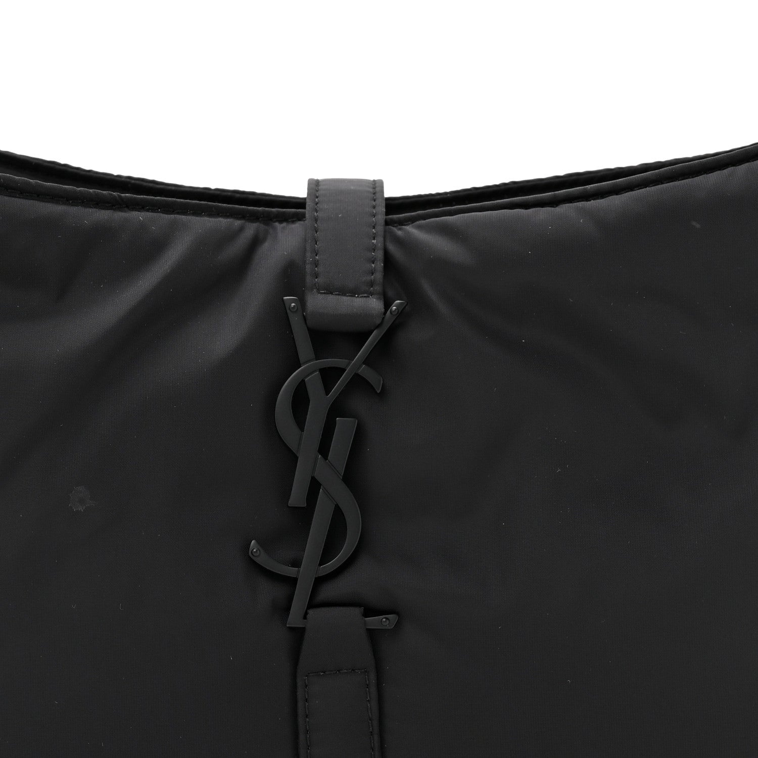 Saint Laurent Econyl Nylon Le 5 A 7 Hobo Black 8 of 10