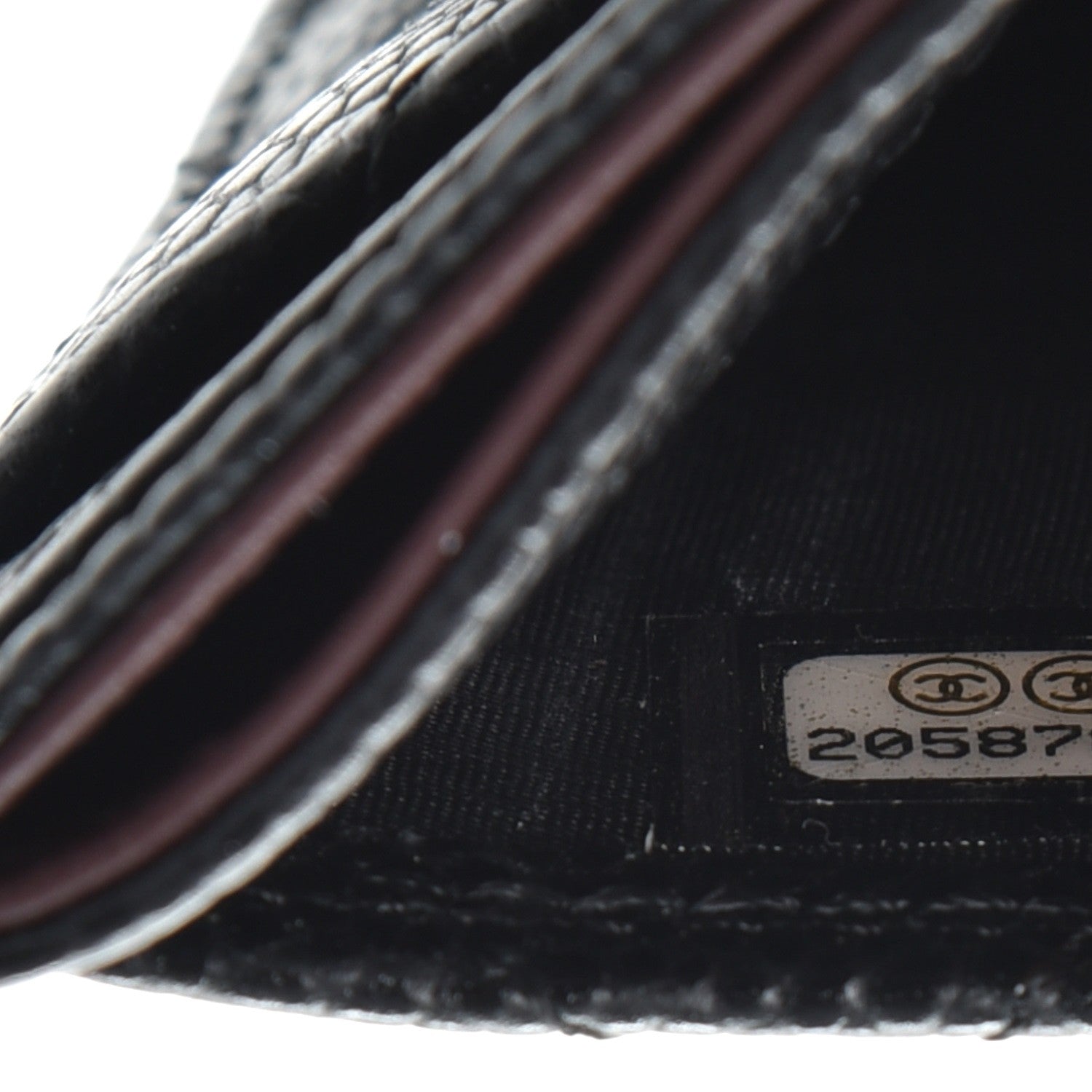 Chanel Caviar Quilted Card Holder Black 8 of 9