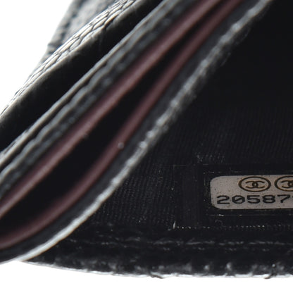 Chanel Caviar Quilted Card Holder Black 8 of 9