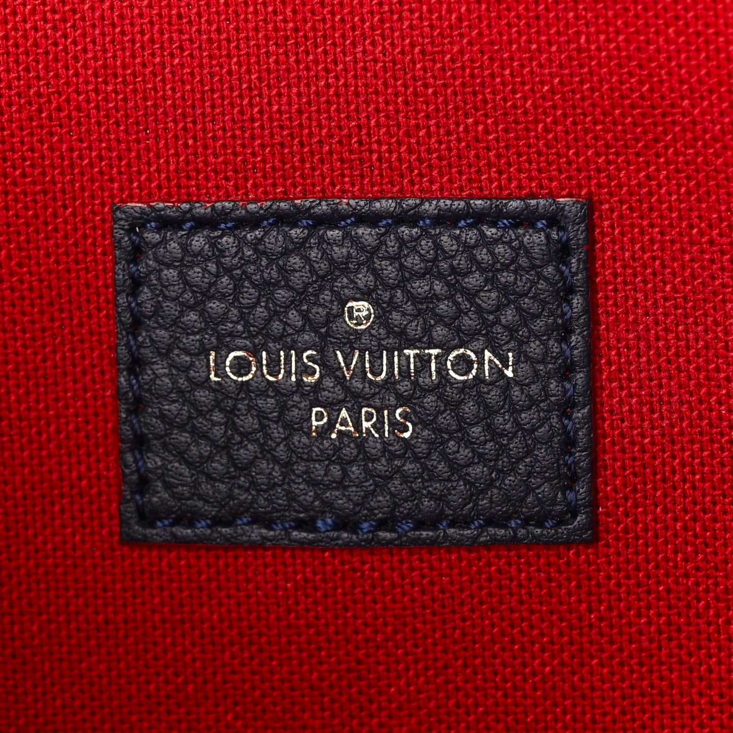 Empreinte Pochette Felicie Chain Wallet Marine Rouge