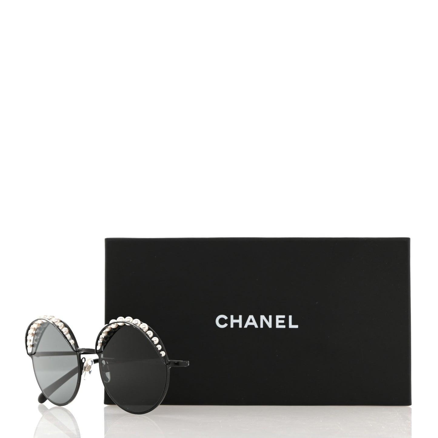 Pearl Round Sunglasses 4234-H Black