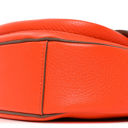 Louis Vuitton Taurillon Marceau Tangerine Taupe 8 of 8