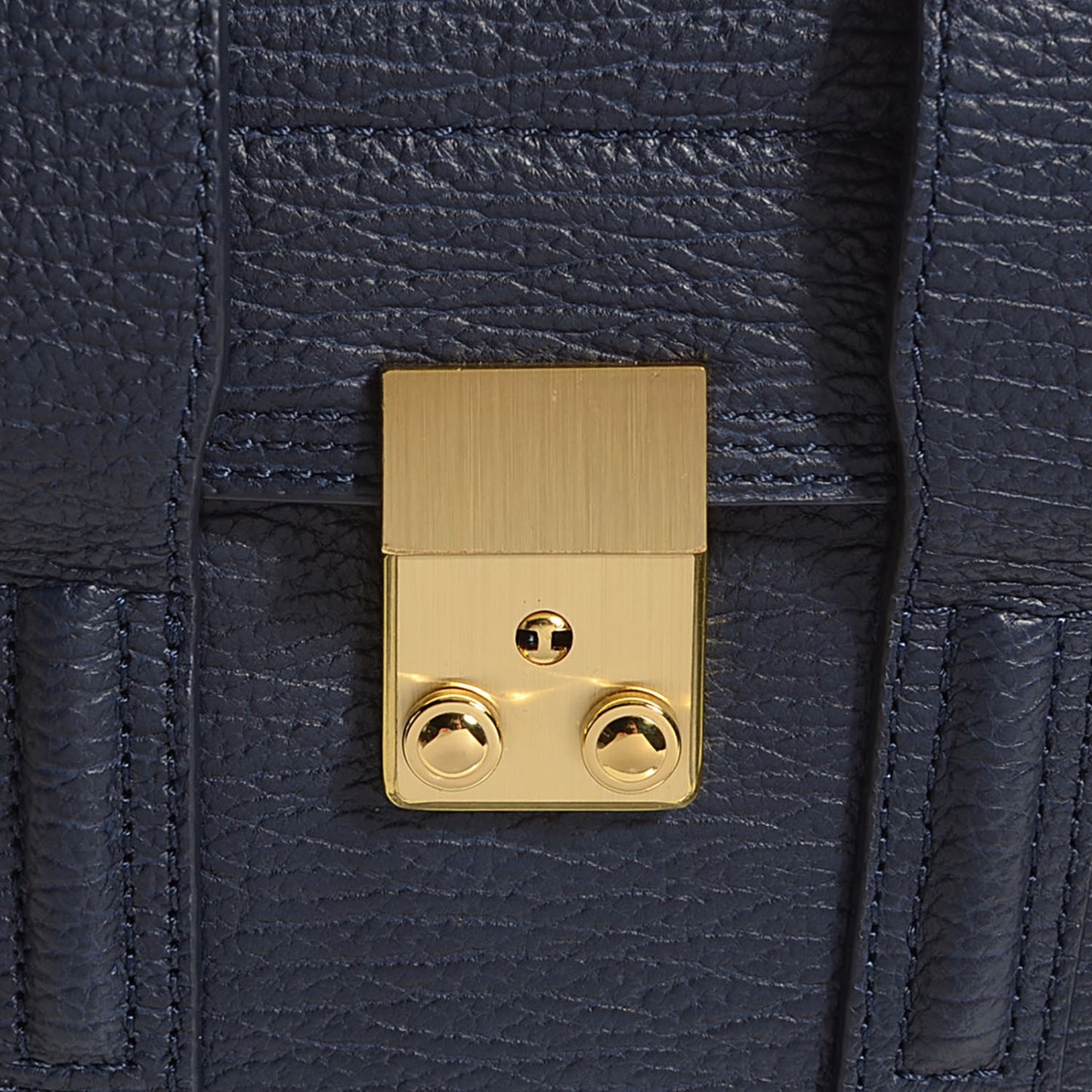 3.1 Textured Calfskin Mini Pashli Satchel Ink