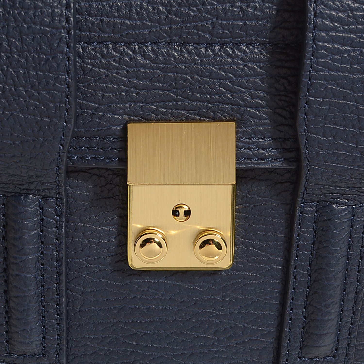 3.1 Phillip Lim 3.1 Textured Calfskin Mini Pashli Satchel Ink 10 of 16