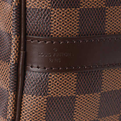Louis Vuitton Damier Ebene Speedy Bandouliere 25 9 of 10