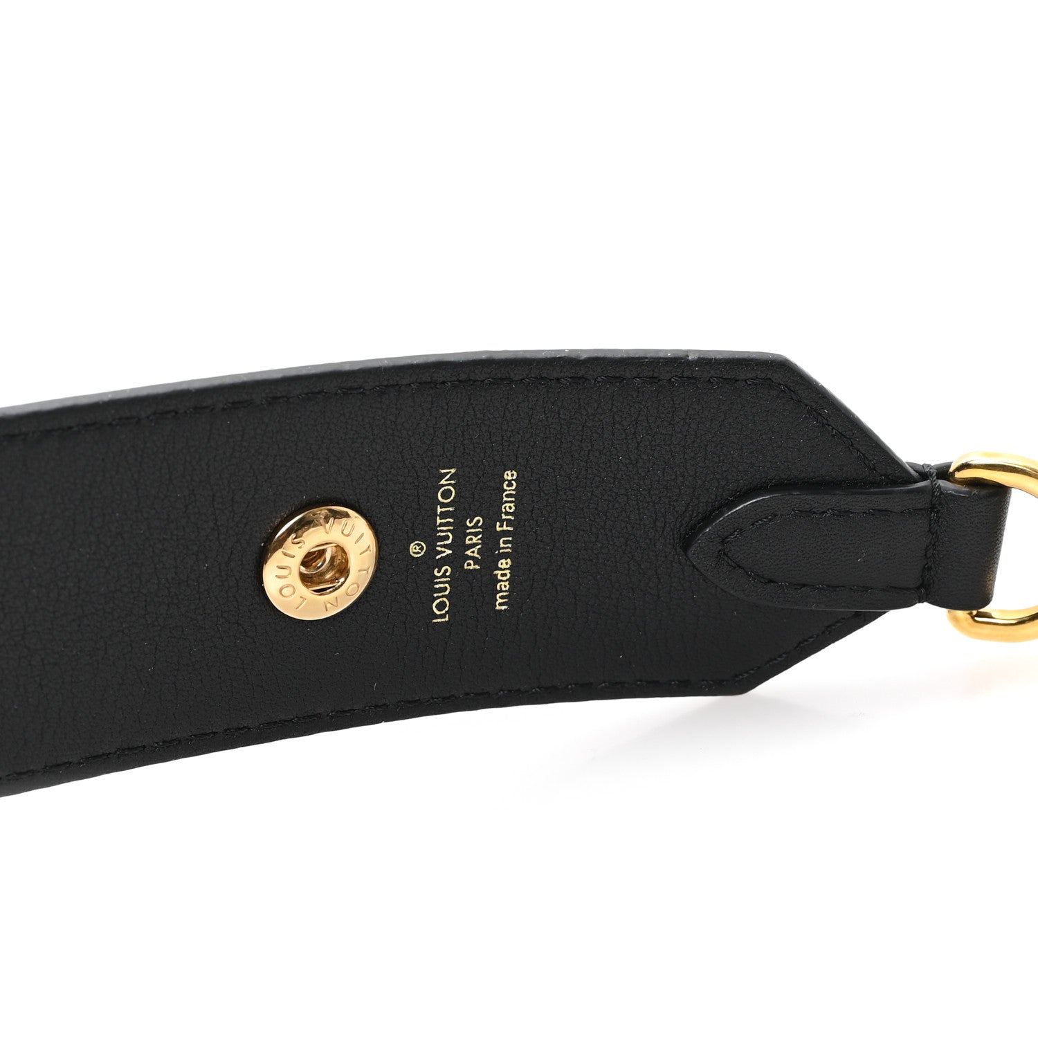 Louis Vuitton Monogram Adjustable Bandouliere Shoulder Strap Black 3 of 4