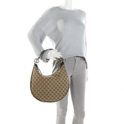 Gucci Monogram GG Twins Medium Hobo Black 2 of 7