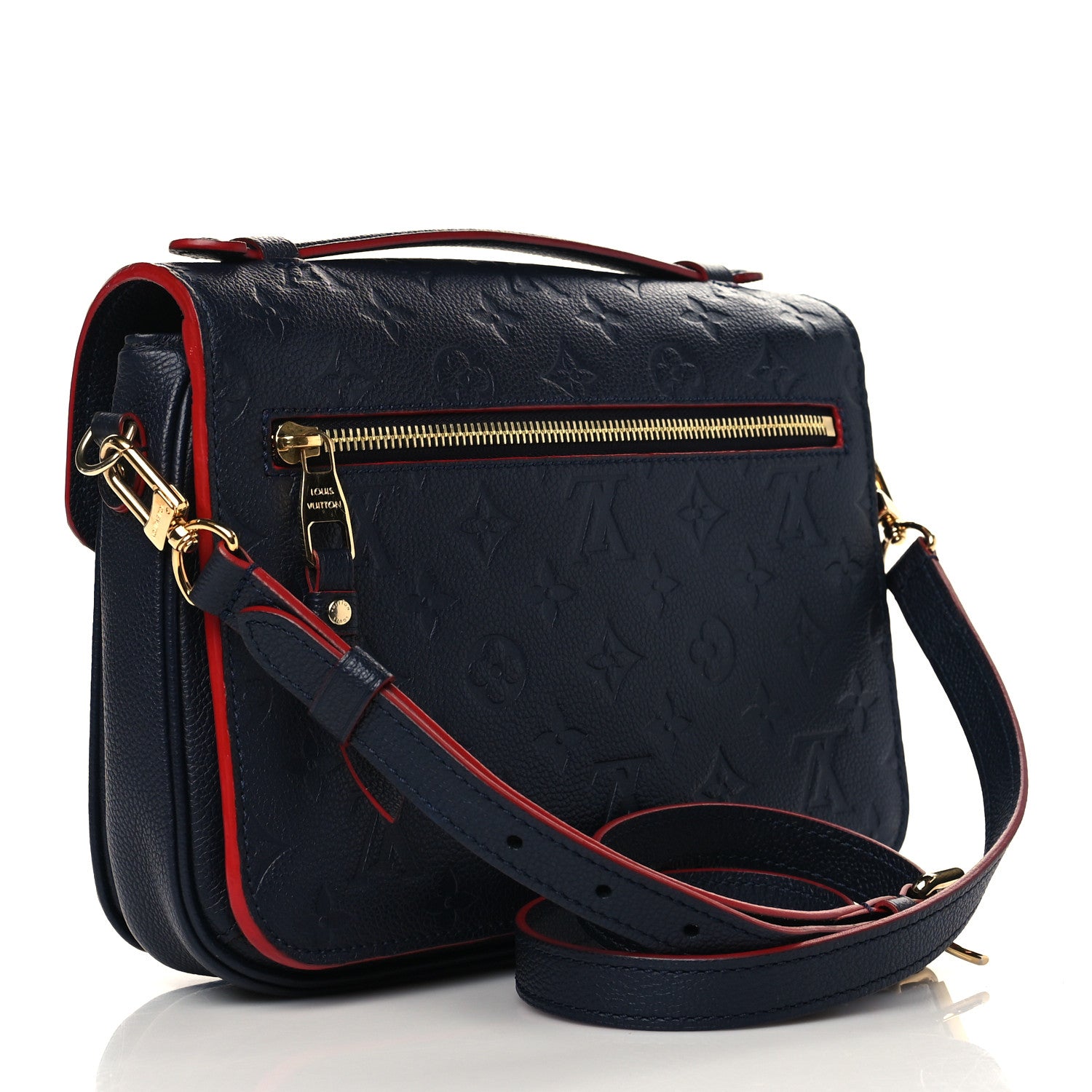 Louis Vuitton Empreinte Pochette Metis Marine Rouge 3 of 6