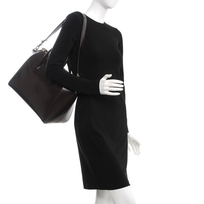 Givenchy Shiny Lord Calfskin Medium Antigona Dark Brown 2 of 8