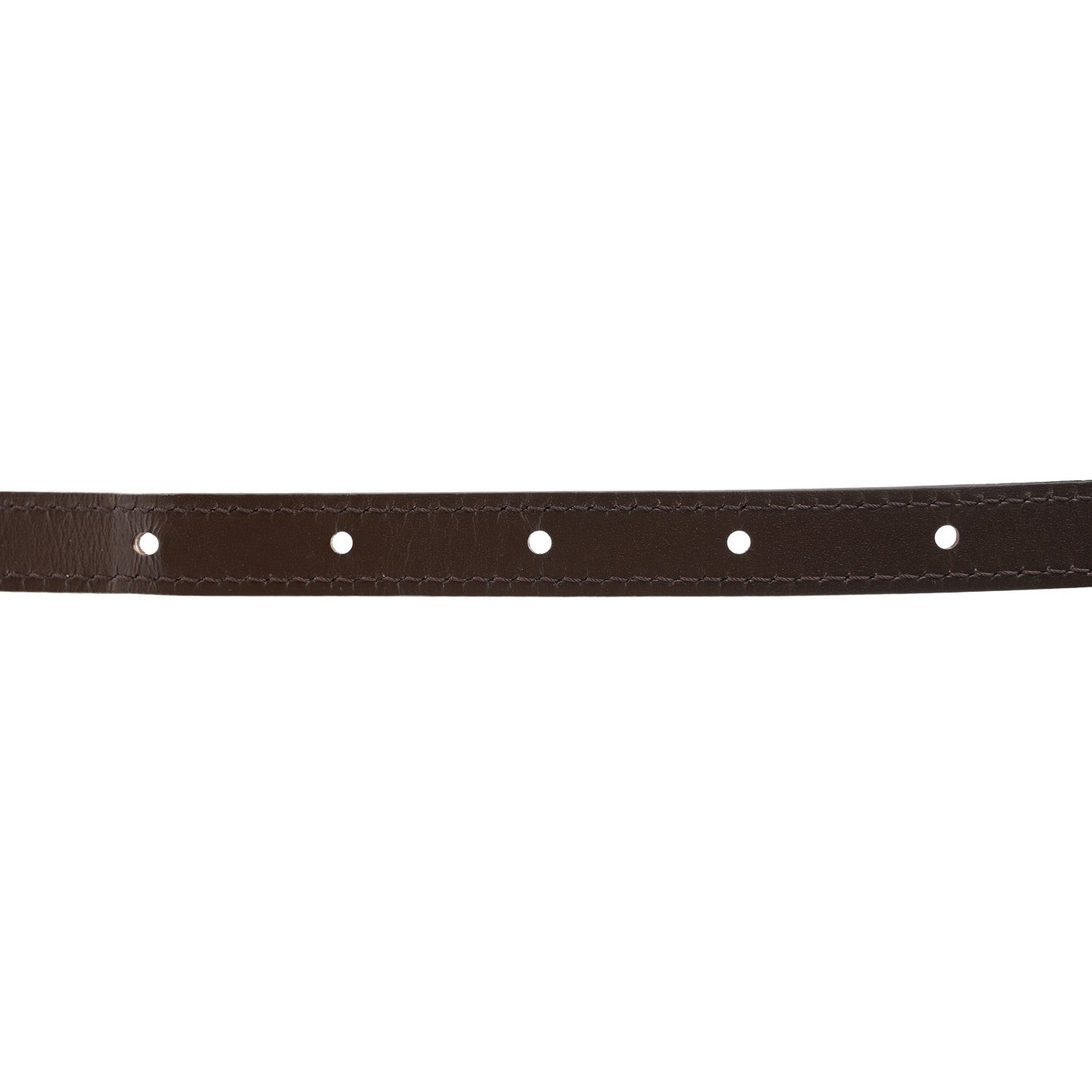 Louis Vuitton Calfskin 16mm Adjustable Shoulder Strap Brown 3 of 6