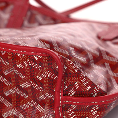 Goyard Goyardine Reversible Mini Anjou Red 8 of 9