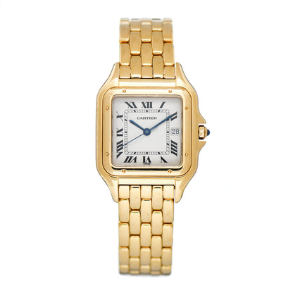Cartier 18K Yellow Gold 27mm Panthere Quartz Watch 1 of 4