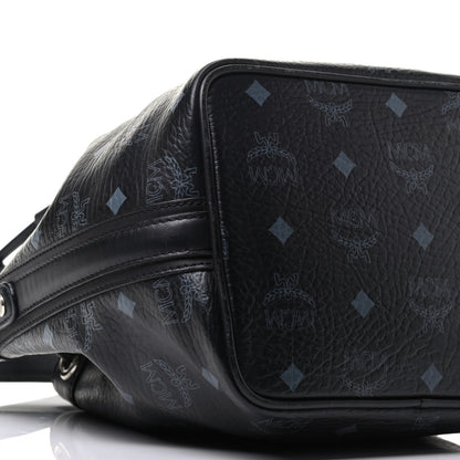 MCM Visetos Essential Drawstring Bucket Bag Black 11 of 15
