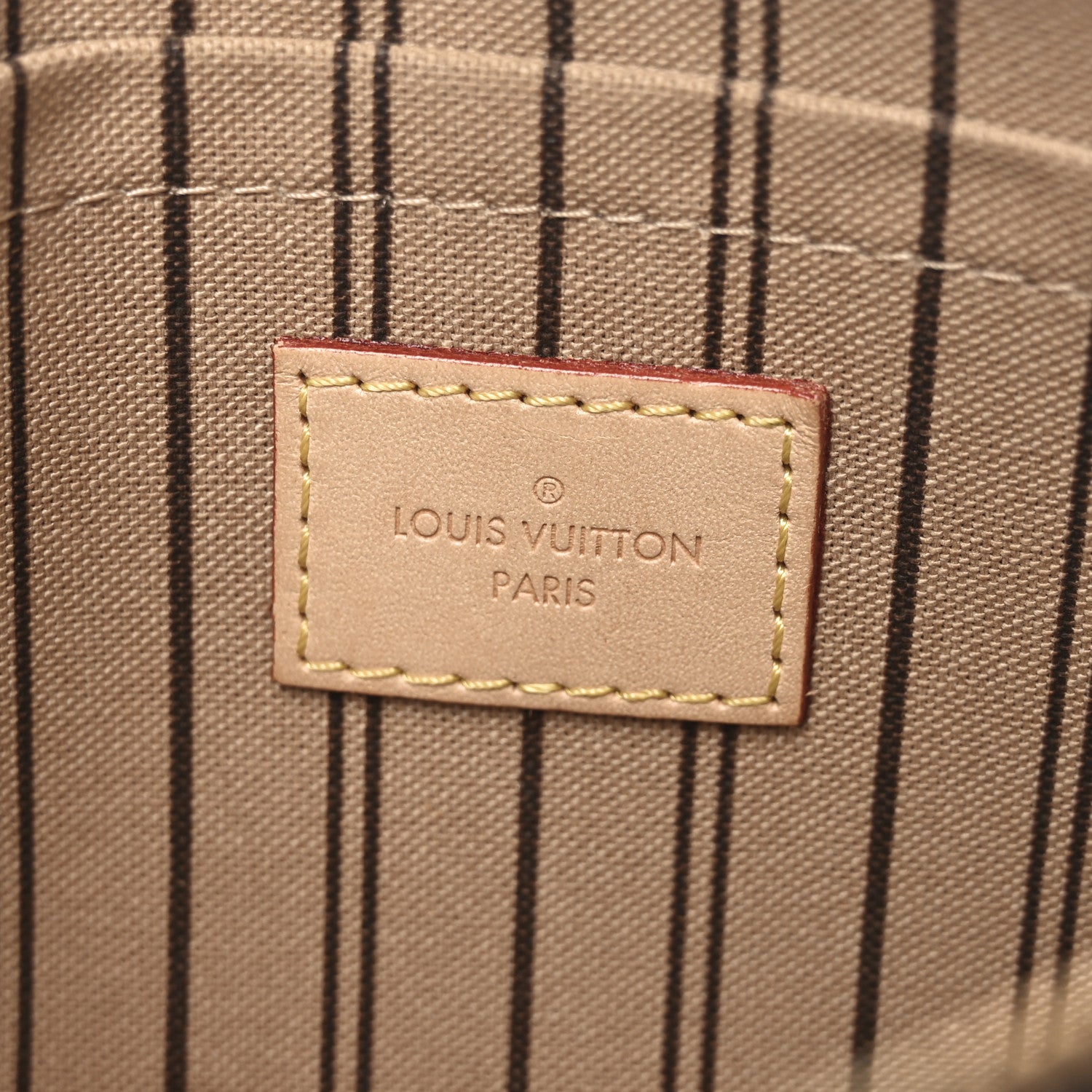 Louis Vuitton Monogram Neverfull MM GM Pochette 6 of 6