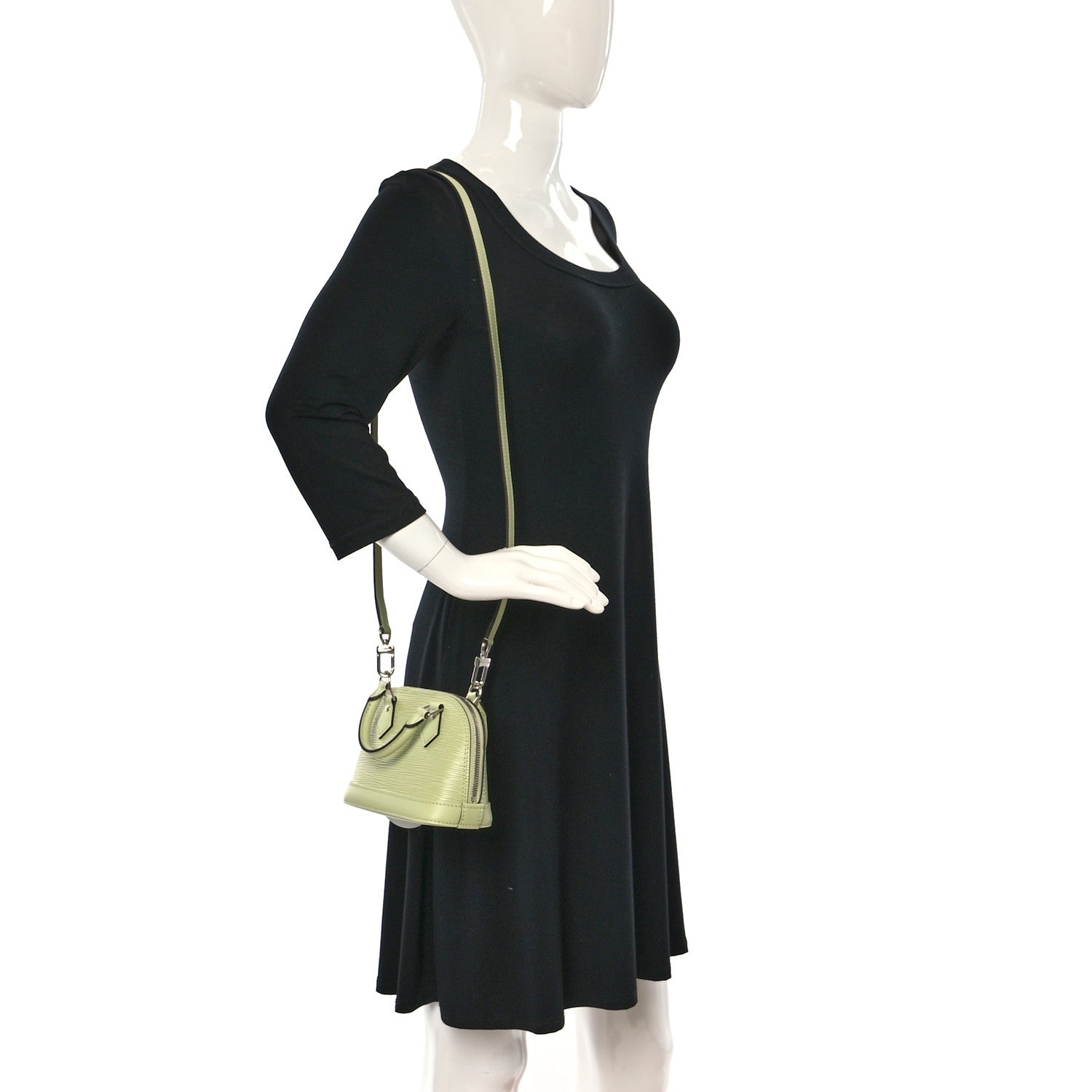 Louis Vuitton Epi Nano Alma Light Green 2 of 11