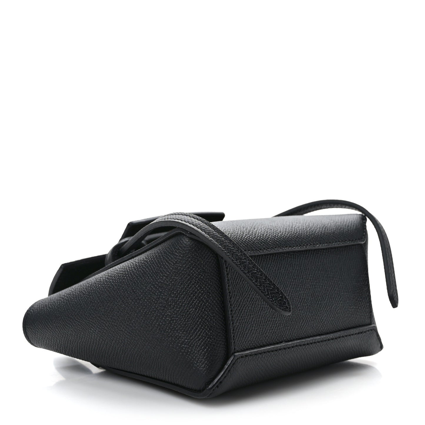 Grained Calfskin Pico Belt Bag Black