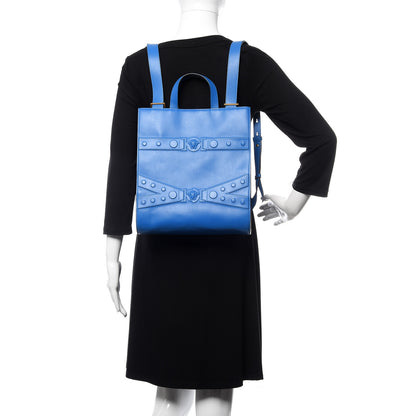 Versace Vitello Tribute X Backpack Blue 2 of 9
