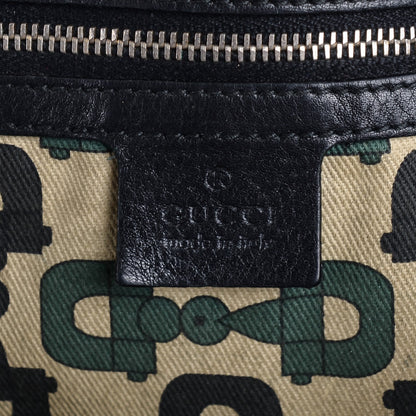 Gucci Guccissima Medium Pelham Shoulder Bag Black 6 of 8