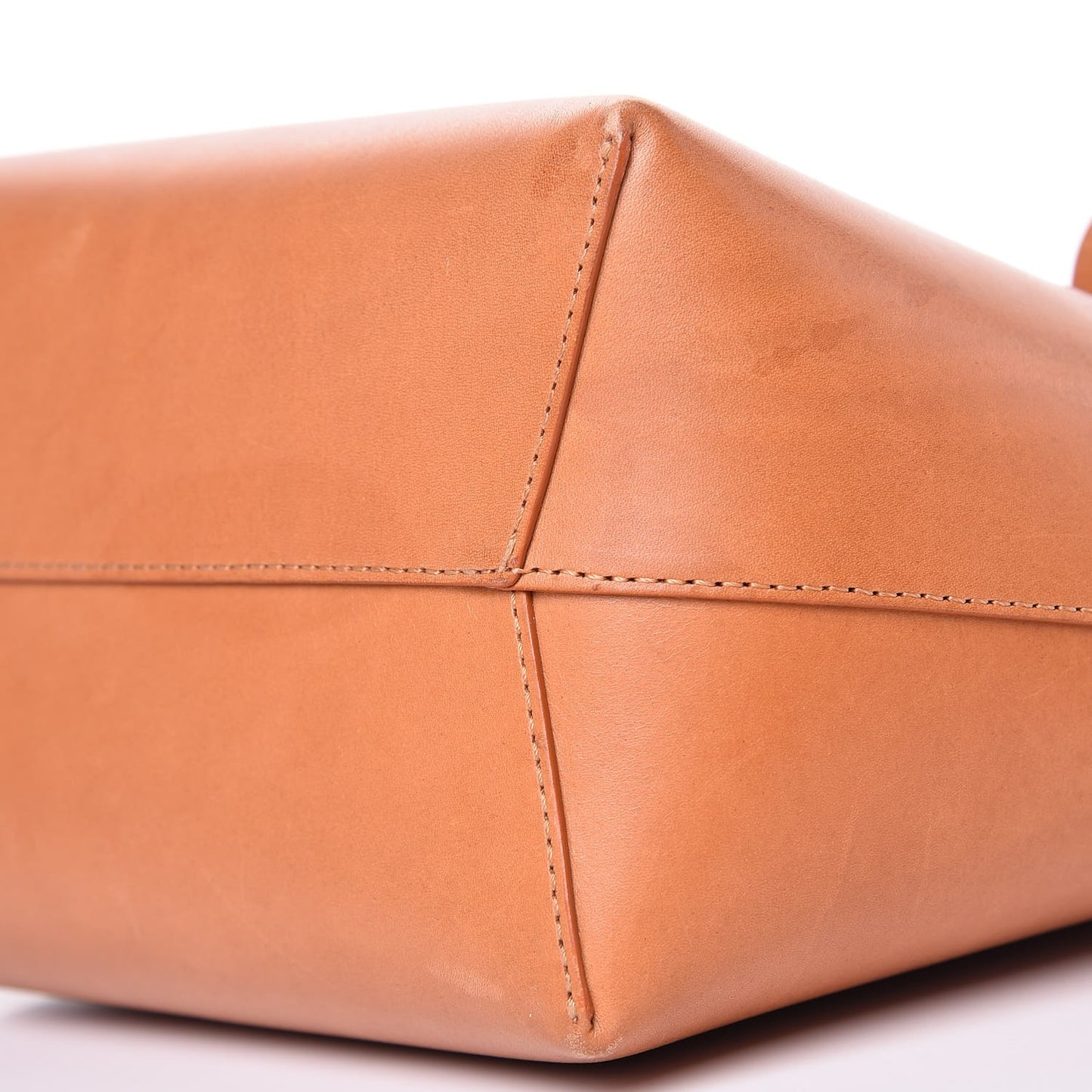 Calfskin Mini Bucket Bag Cammello Rosa