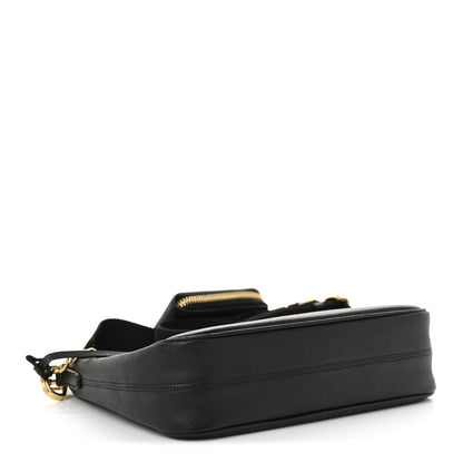 Prada Saffiano Lux Re-Edition 2005 Shoulder Bag Black 4 of 11