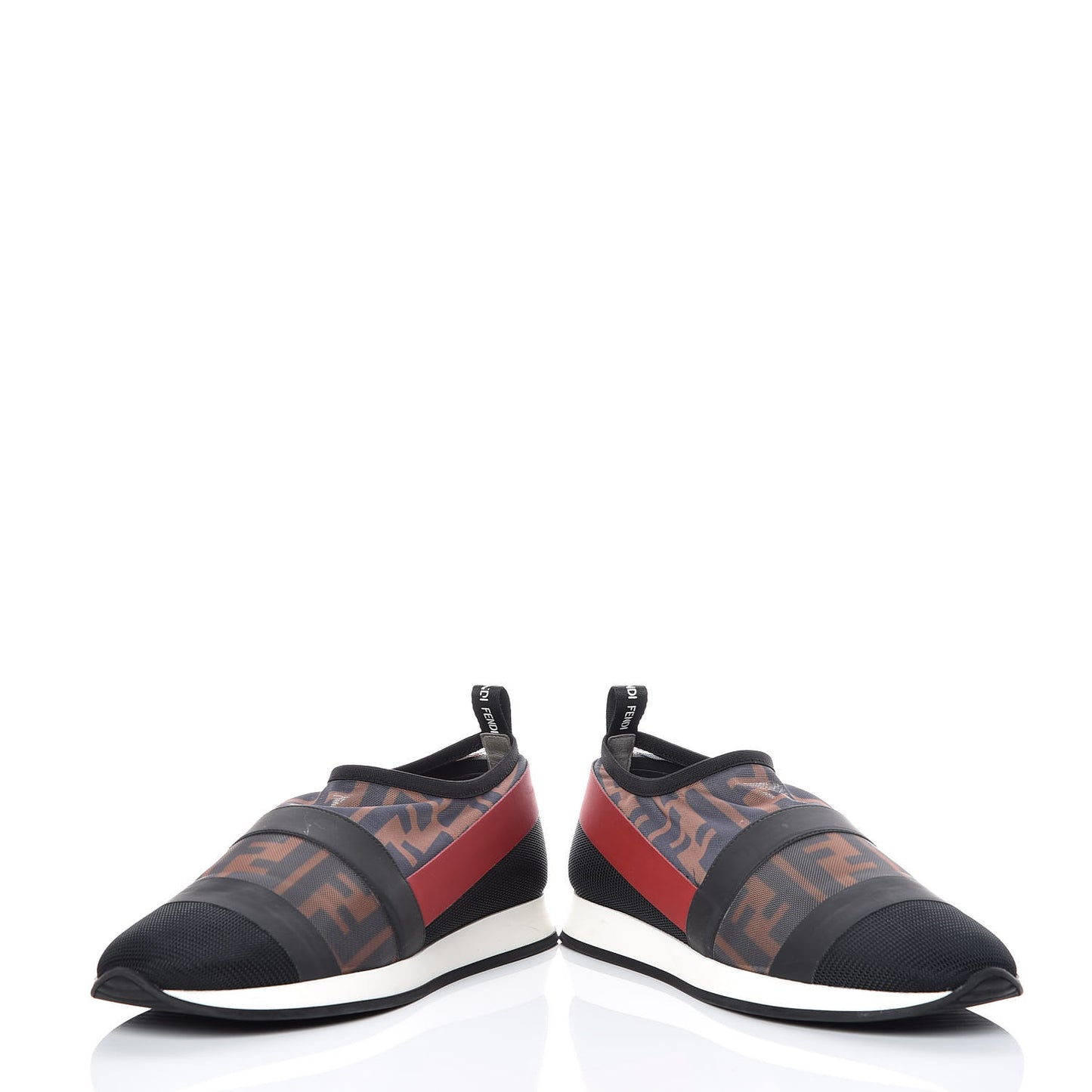 Technical Mesh FF Sneakers 38 Tobacco Red