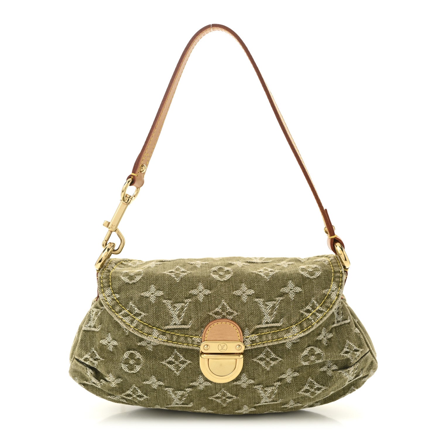 Louis Vuitton Monogram Denim Mini Pleaty Lichen 1 of 9