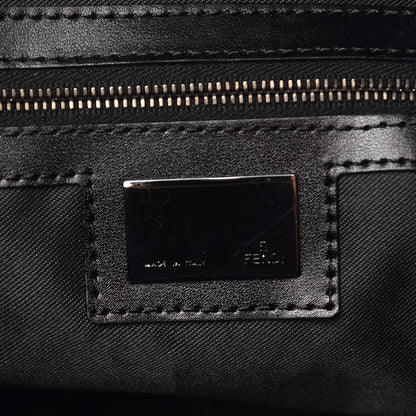 Fendi Zucchino Baguette Black 6 of 6