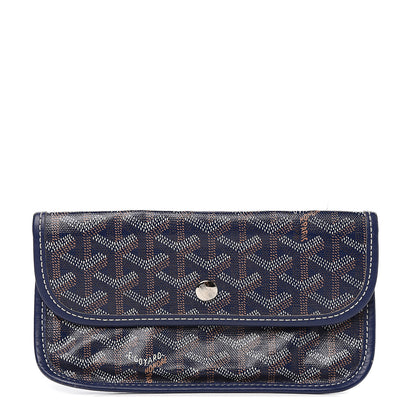 Goyard Goyardine Pouch Navy 1 of 7