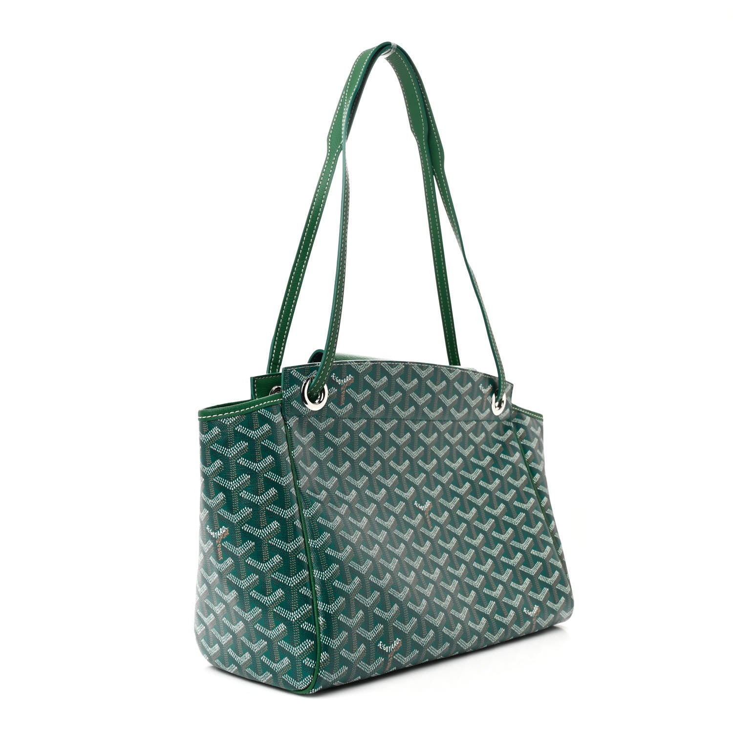 Goyard Goyardine Rouette PM Green 3 of 11