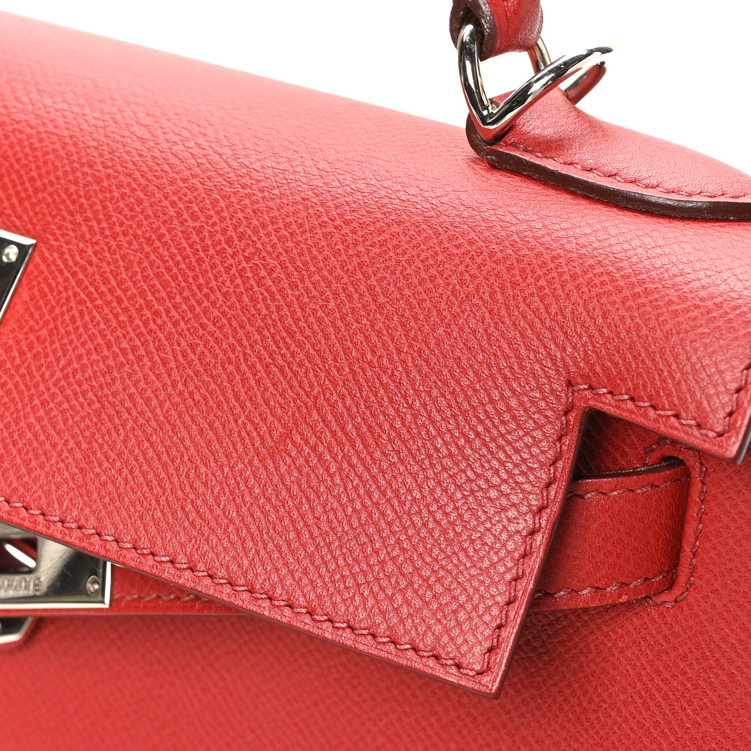 Hermes Epsom Kelly Sellier 28 Rouge Casaque 11 of 11