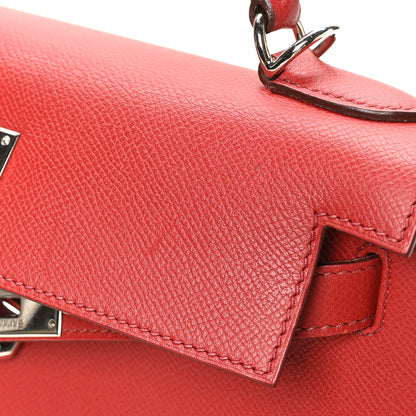 Hermes Epsom Kelly Sellier 28 Rouge Casaque 11 of 11