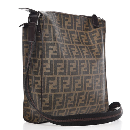 Fendi Zucca Spalmati Messenger Bag Tobacco 3 of 11