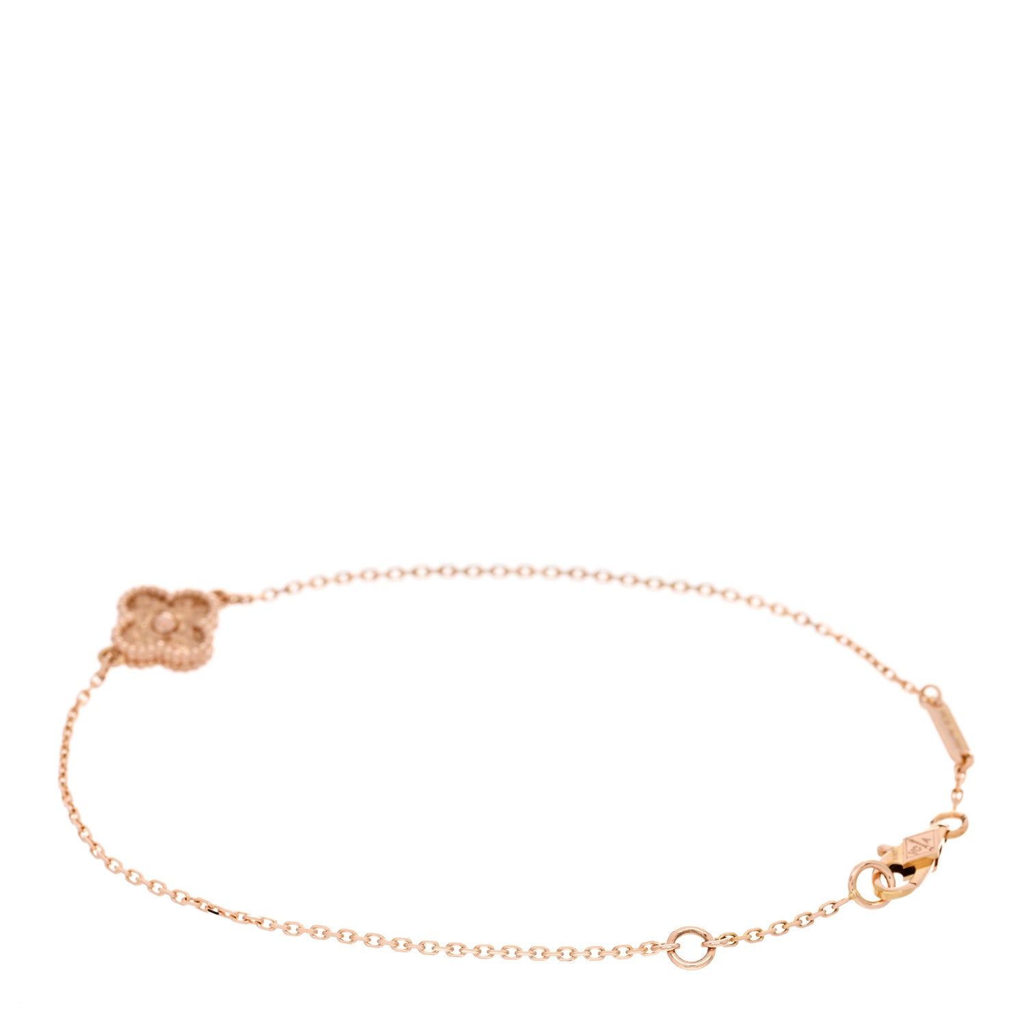 Van Cleef & Arpels 18K Rose Gold Sweet Alhambra Bracelet 2 of 5