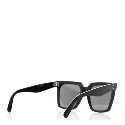 Celine Acetate Polarized Oversized Sunglasses CL4055IN Black 4 of 8