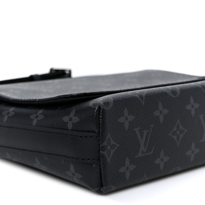 Louis Vuitton Monogram Eclipse District PM Black 7 of 8