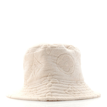 Louis Vuitton Cotton Jacquard Monogram LVacation Reversible Hat M White 5 of 16