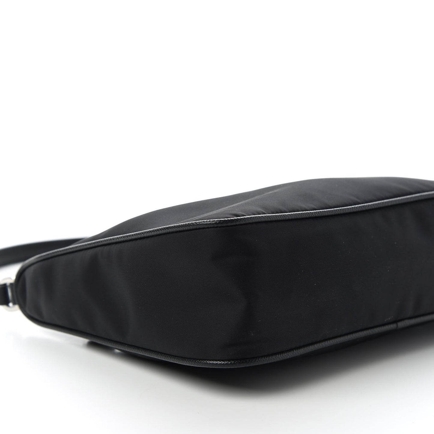 Tessuto Nylon Saffiano Mini Re-Edition 2005 Bag Black