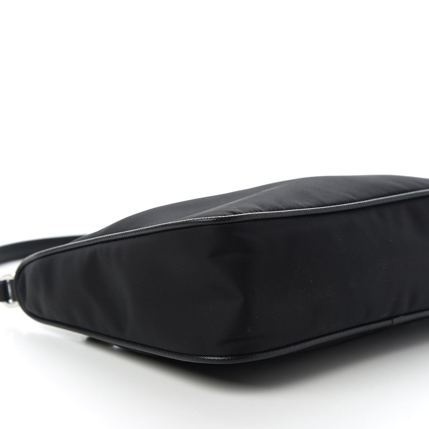 Prada Tessuto Nylon Saffiano Mini Re-Edition 2005 Bag Black 6 of 11