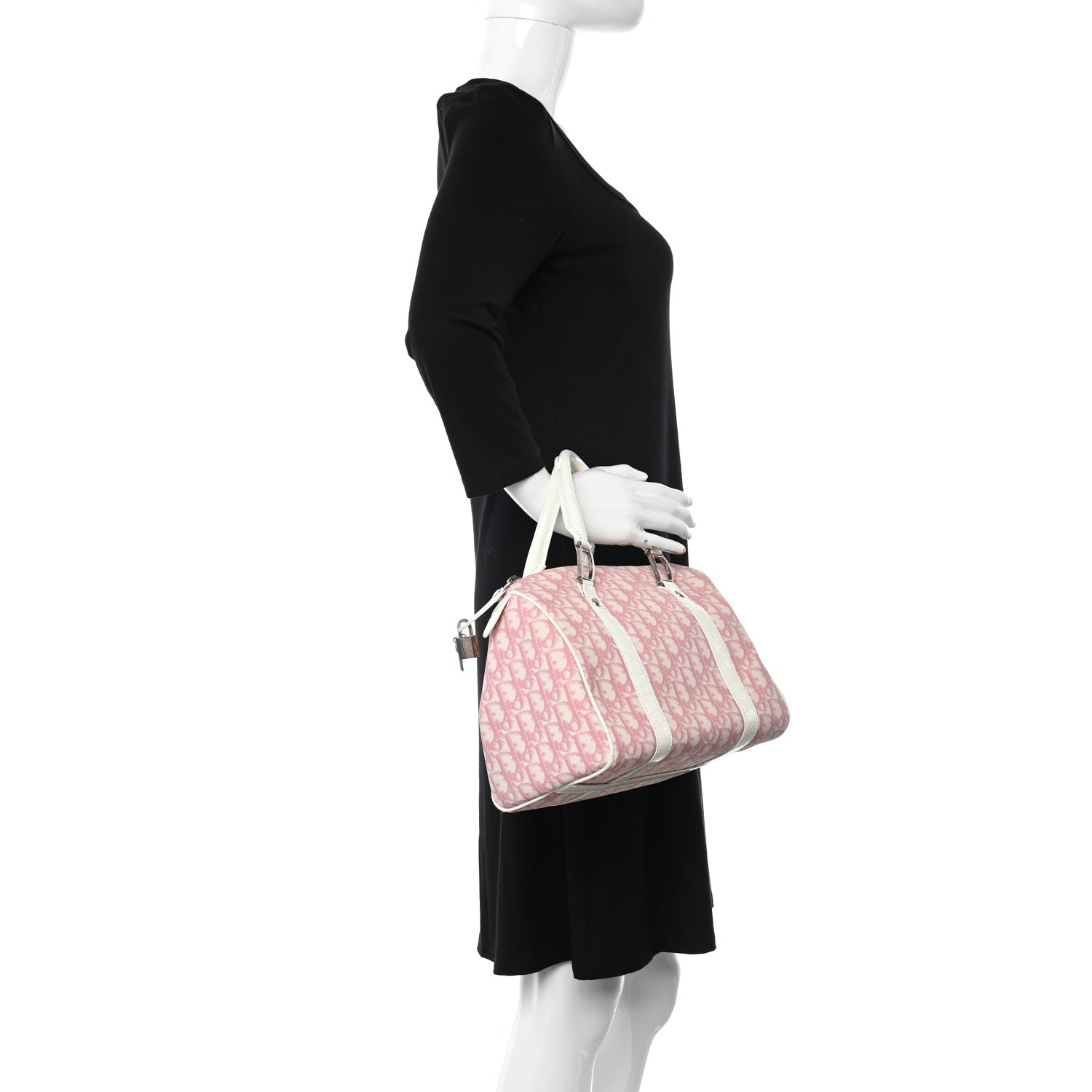 Christian Dior Monogram Boston Pink 2 of 26