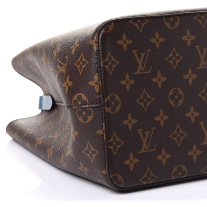 Louis Vuitton Monogram Neonoe MM Blue Jean 9 of 11