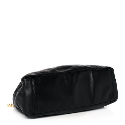 Chanel Calfskin Rodeo Drive Hobo Black 4 of 11
