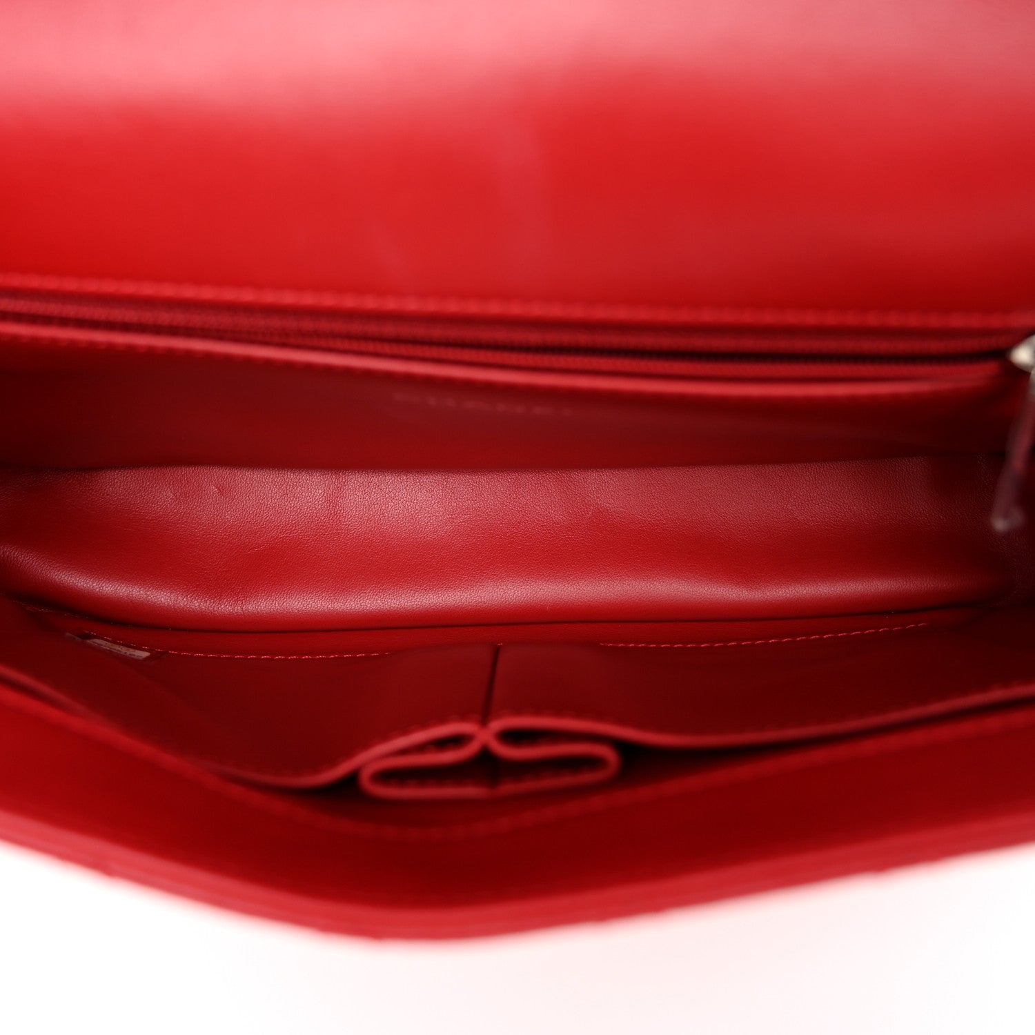 Chanel Calfskin Quilted Medium CC Filigree Flap Red 5 of 10