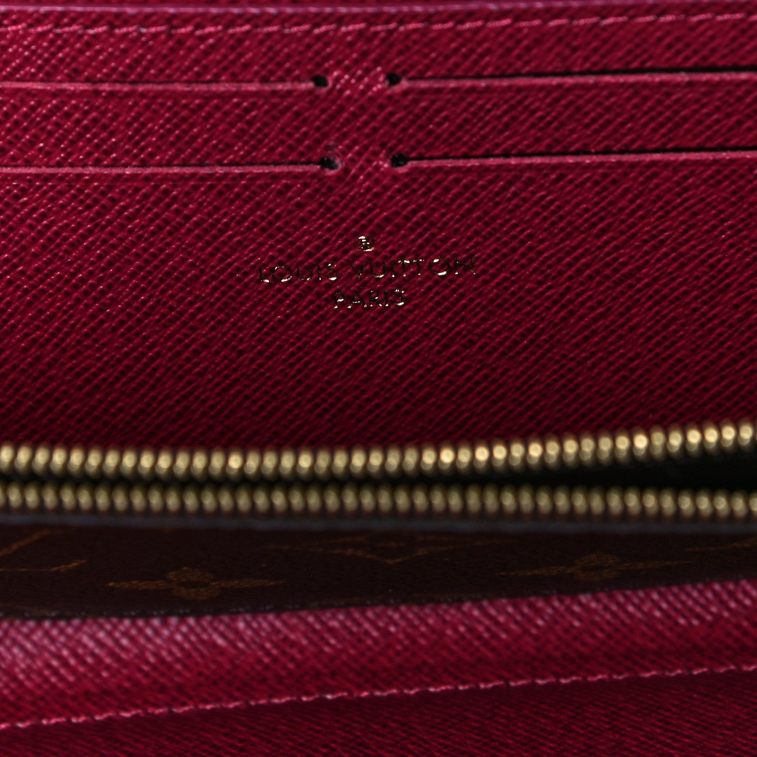 Louis Vuitton Monogram Clemence Wallet Fuchsia 5 of 12