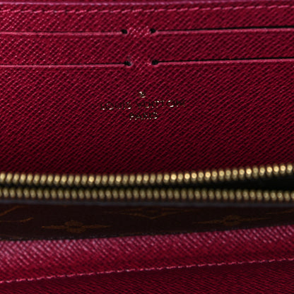 Louis Vuitton Monogram Clemence Wallet Fuchsia 5 of 12